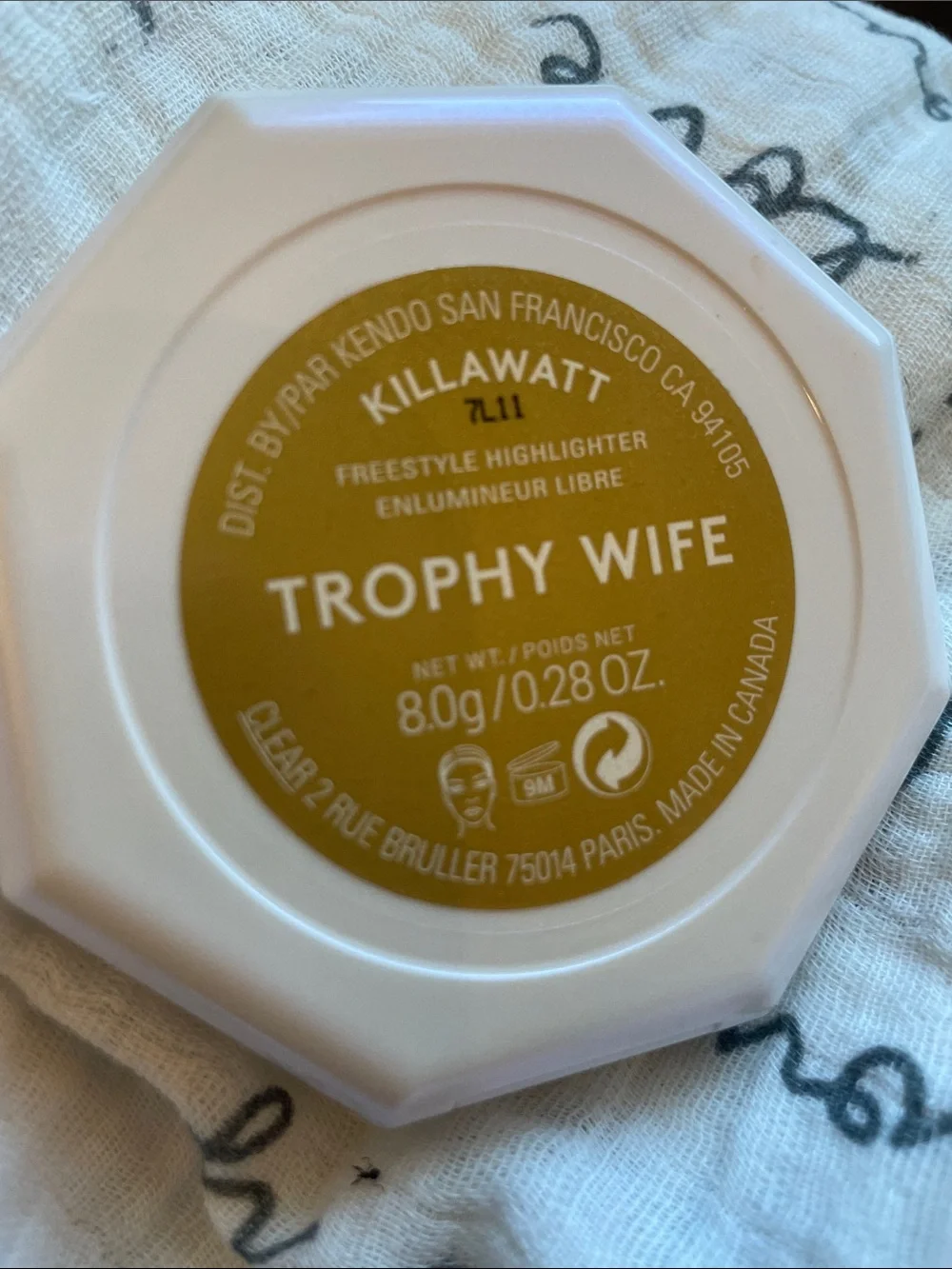 Fenty Beauty Trophy Wife Highlighter Compact KILLAWATT FREESTYLE HIGHLIGHTER